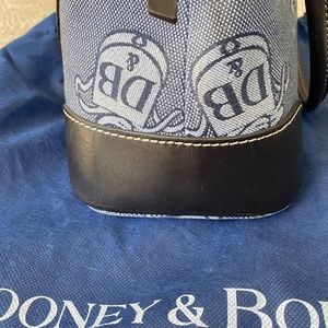 Dooney & Bourke signature denim satchel